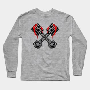 bloody piston Long Sleeve T-Shirt